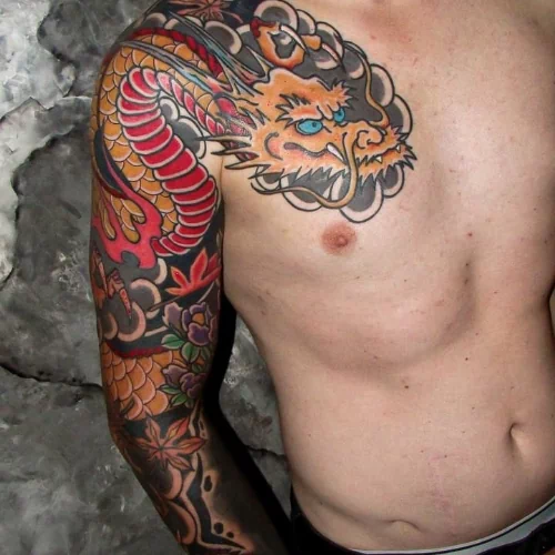 japoński tatuaż